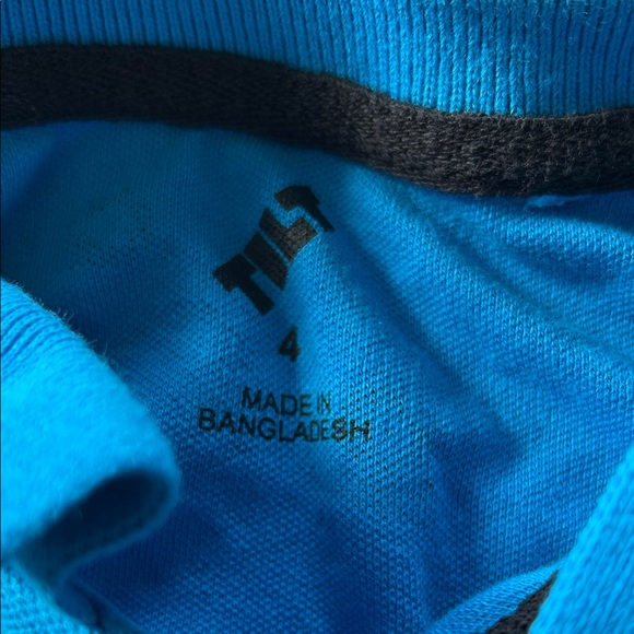 TILT Vibrant Polo with Dinosaur Car Print - Picture 2 of 4